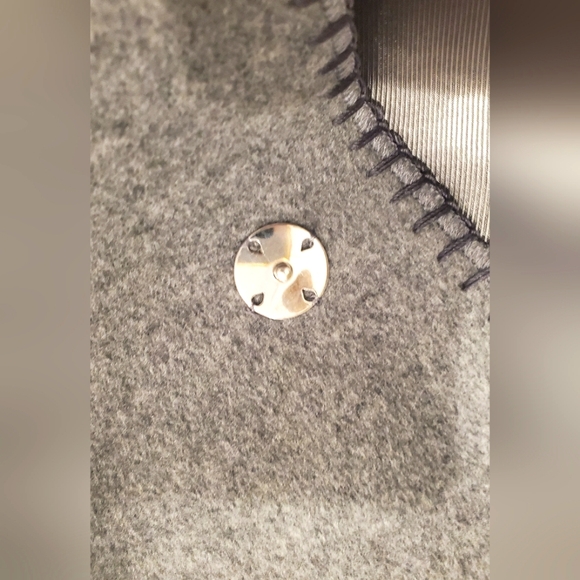 NWT TERESA TARDIA - SIZE 10- COAT- WOOL/CASHMERE- MADE IN ITALY - Picture 8 of 9